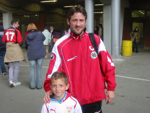 Thomas Christiansen mit Marcel